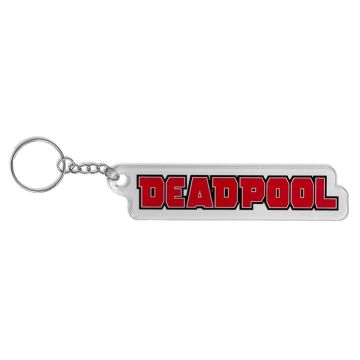 Deadpool Logo Keychain